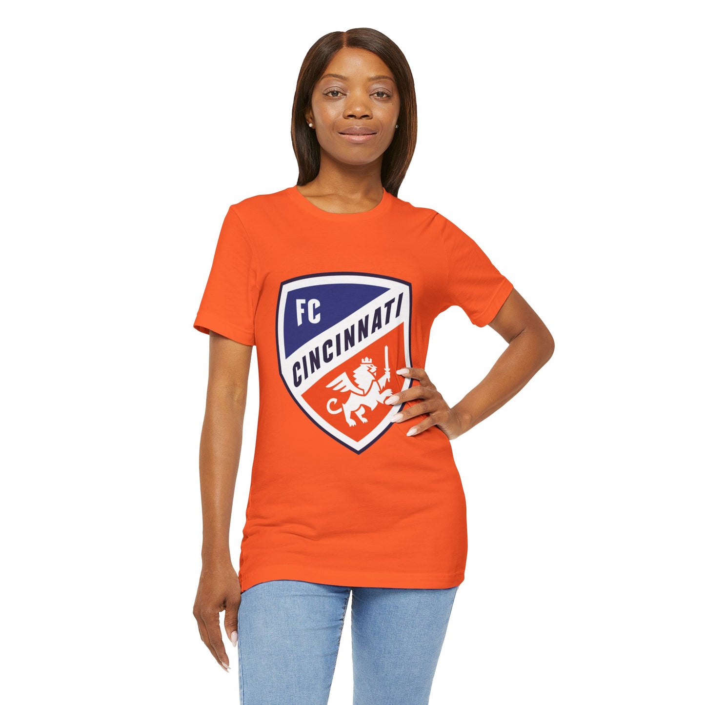 FC Cincinnati Unisex Jersey Tee - Bold Graphic Tee for Soccer Fans