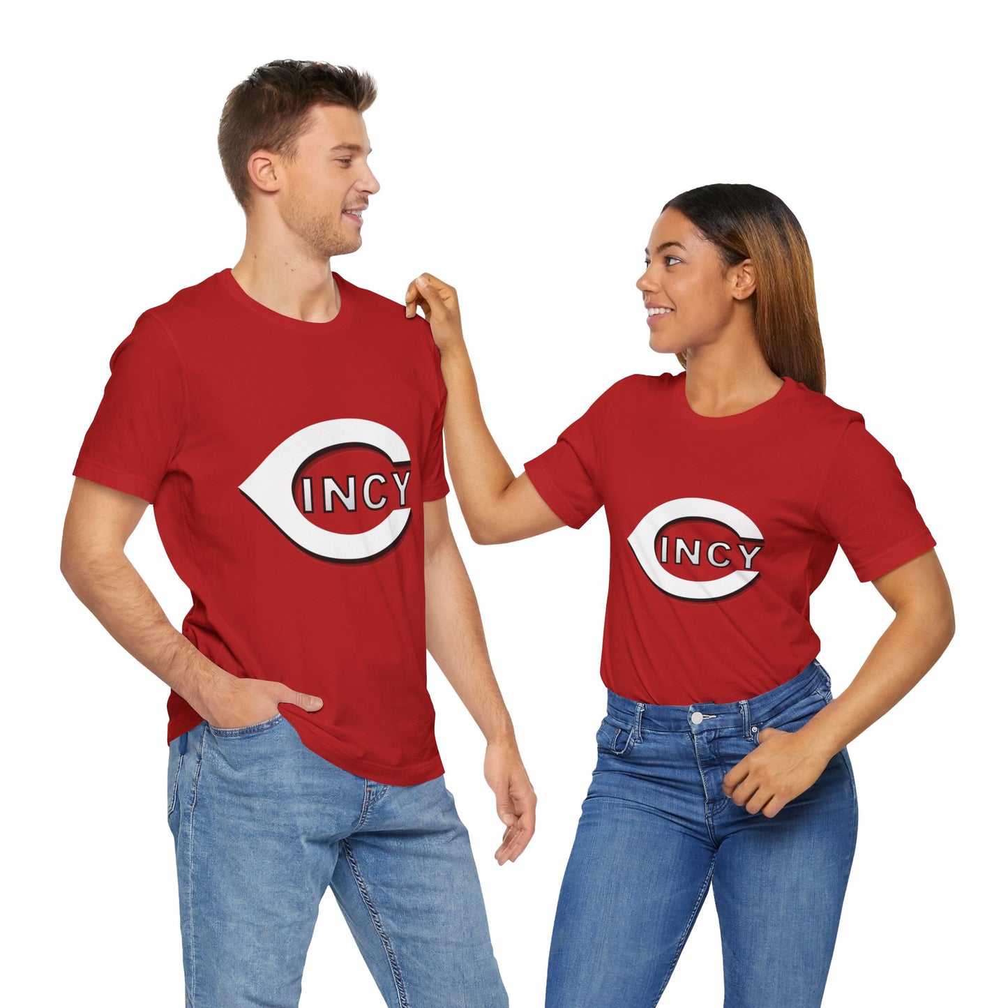 CINCY (Reds) Unisex Jersey Short Sleeve Tee