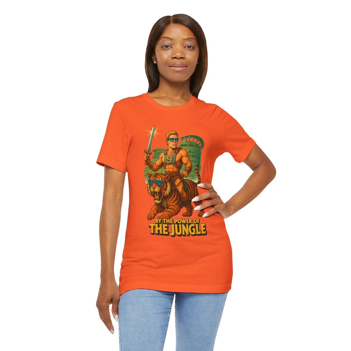 He-Joe Tee Shirt for Cincinnati Bengals Fans - He-Man Parody Design