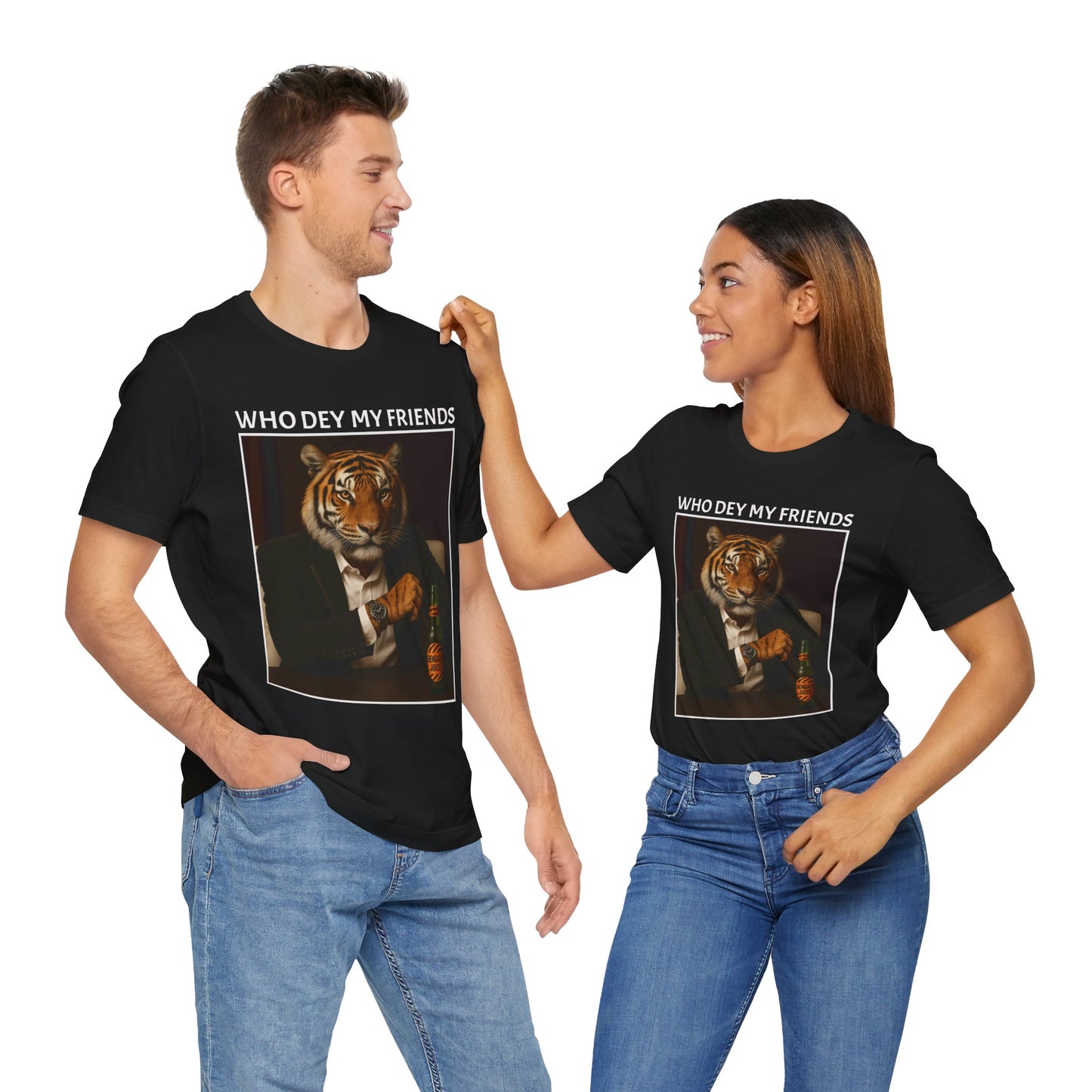 Worlds most interesting Tiger Tee | Fun Unisex Jersey Short Sleeve Shirt, Tiger Graphic Tee, Unique Gift, Party Attire, Casual Wear