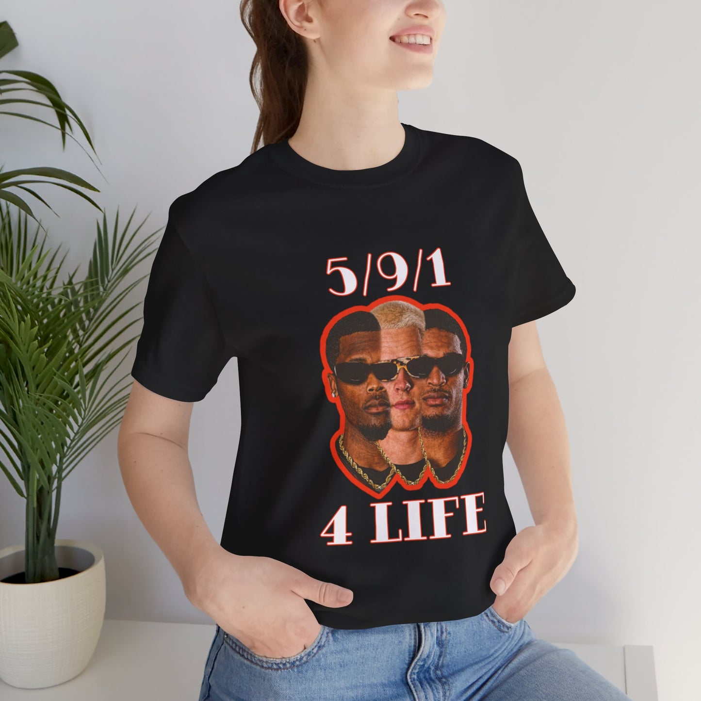 5/9/1 4 LIFE Unisex Jersey Short Sleeve Tee - Bold Graphic T-Shirt for Trendsetters