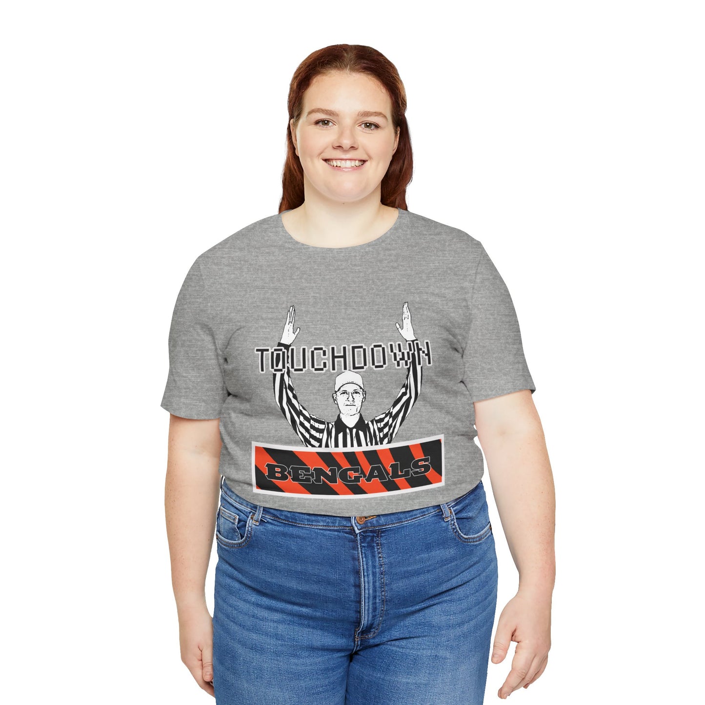 TouchDown Bengals Unisex Jersey Short Sleeve Tee