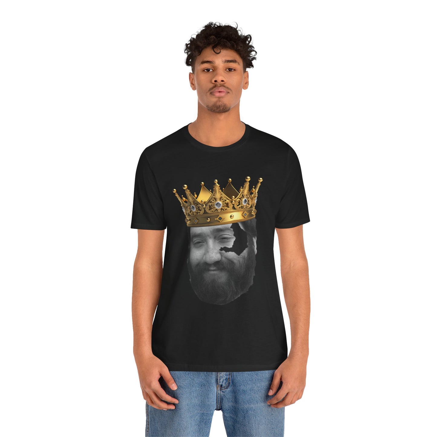 King Santori Tee: Crowned Unisex Jersey Short Sleeve Shirt