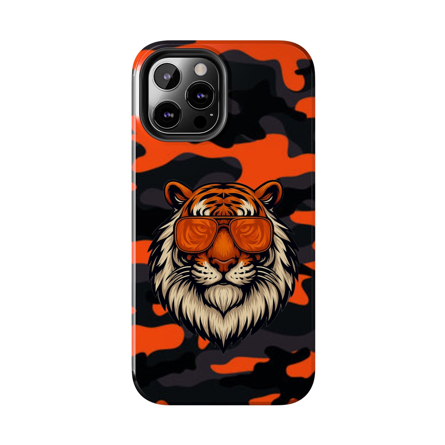 Seeing life through the orange tints Tiger Tough Phone Cases