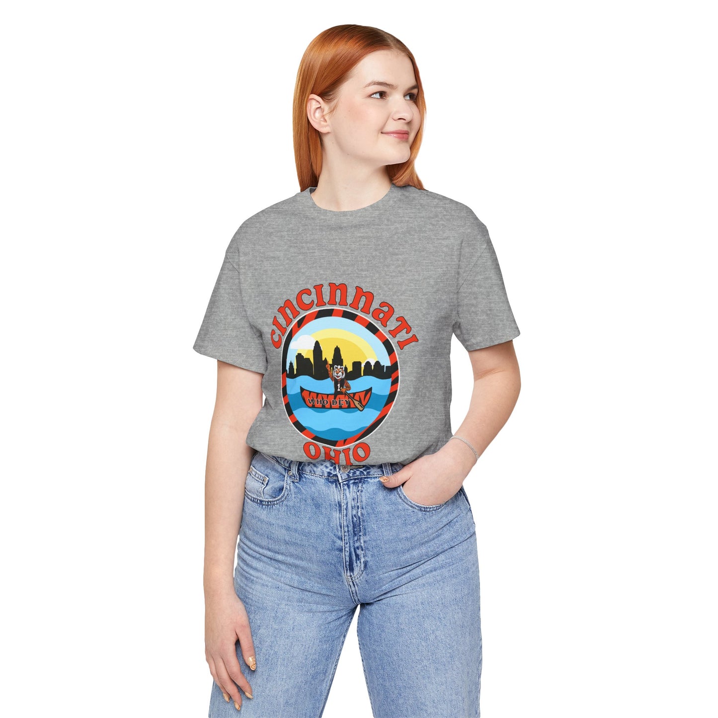 Welcome to Cincinnati Unisex Jersey Short Sleeve Tee