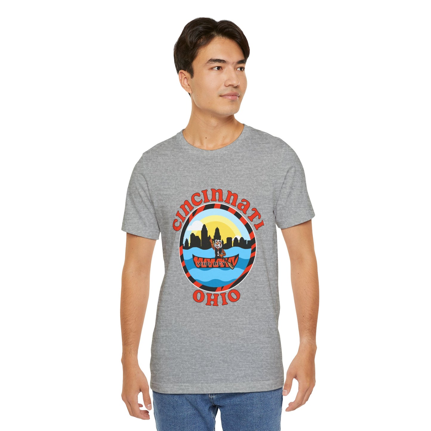 Welcome to Cincinnati Unisex Jersey Short Sleeve Tee