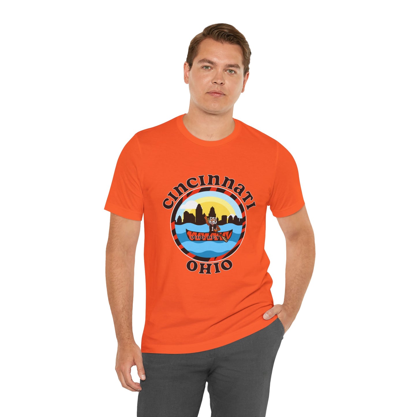 Welcome to Cincinnati Unisex Jersey Short Sleeve Tee