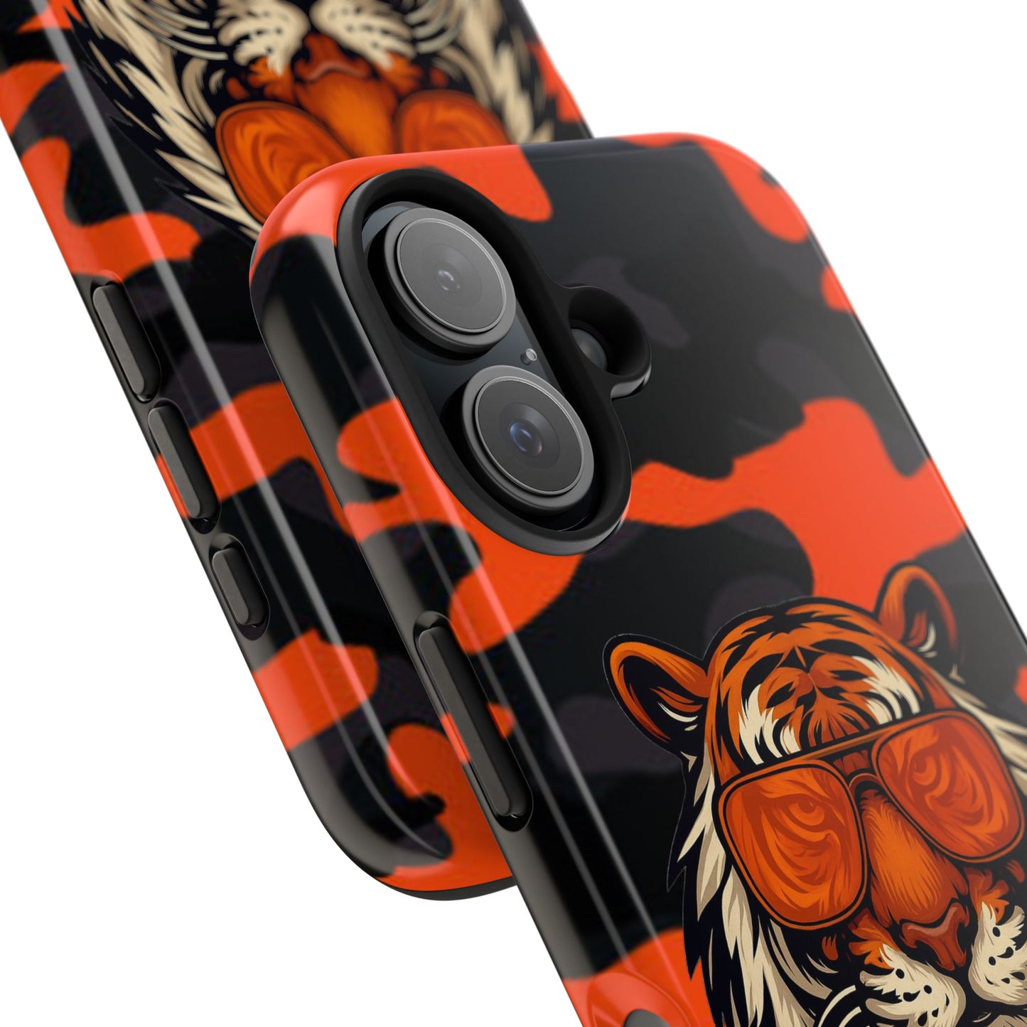 Seeing life through the orange tints Tiger Tough Phone Cases