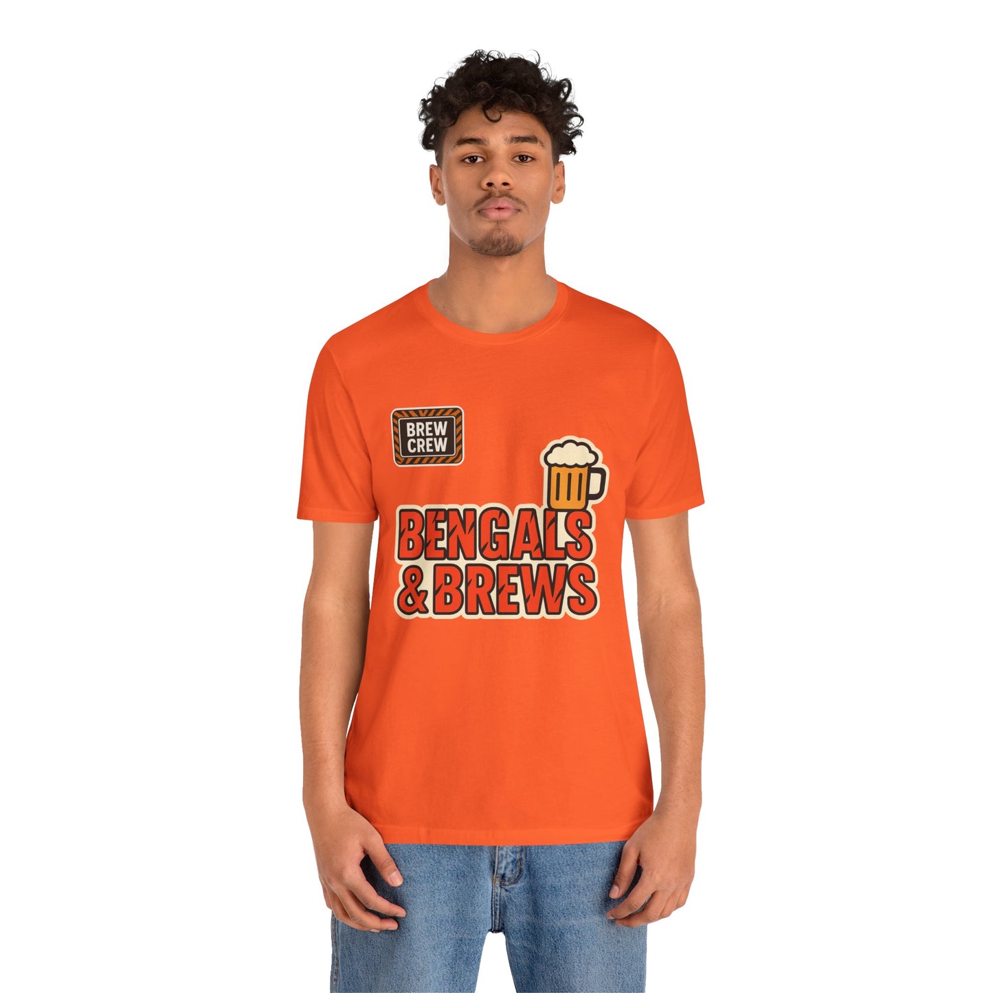 Unisex Tee for Bengals and Brews Brew Crew Fans