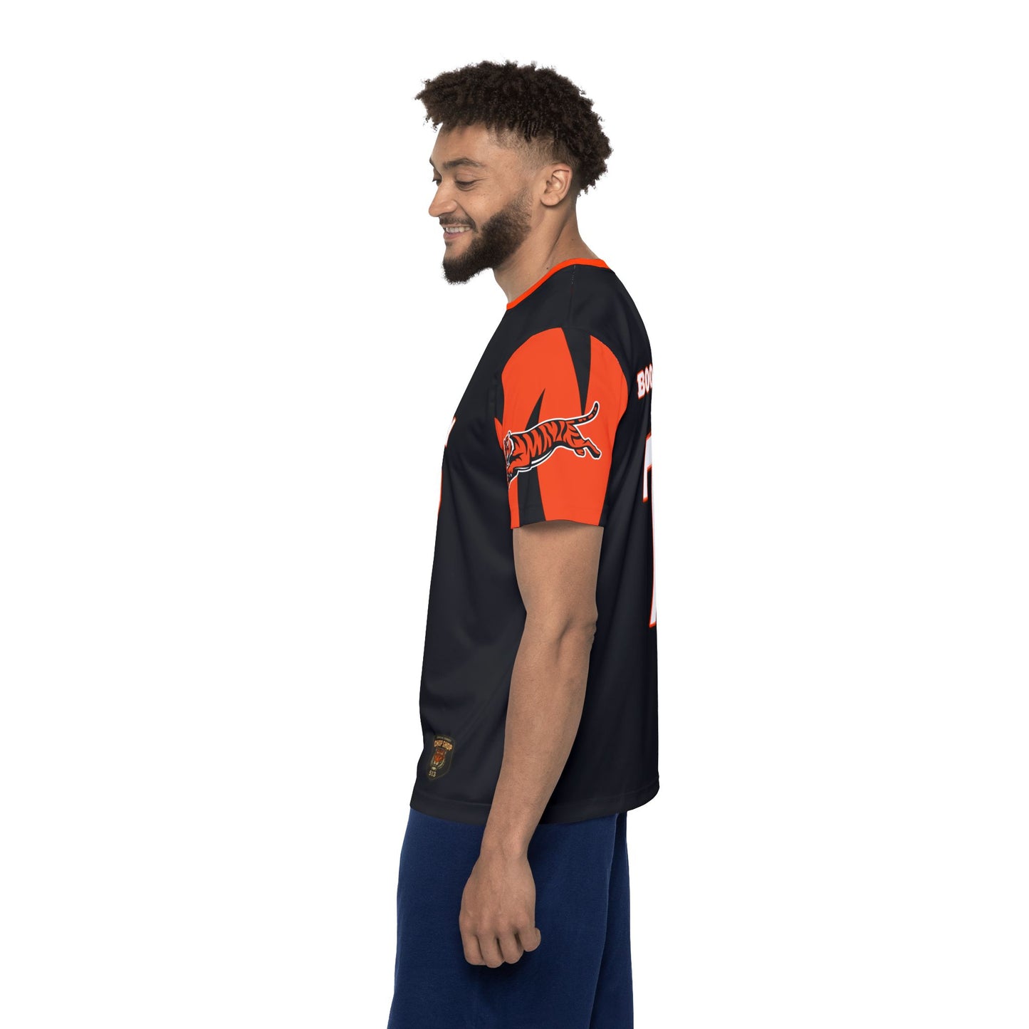 Boomer Shirsey (Shirt/Jersey) Bengals legend Norman Julius "Boomer" Esiason