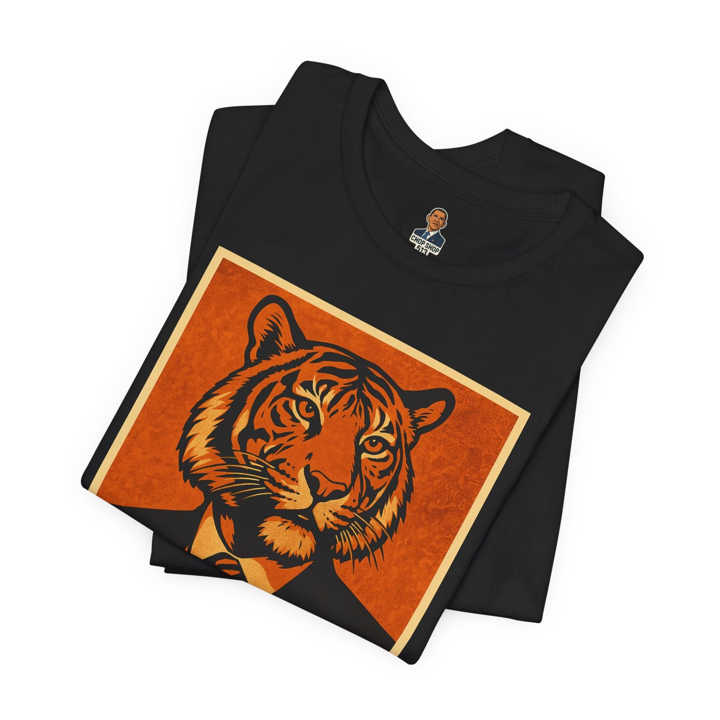 HopeTiger Graphic Tee for Game Day, Casual Wear, Statement Shirt, Unisex Orange Top, Gift for Sports Fans, Who Dey Tee