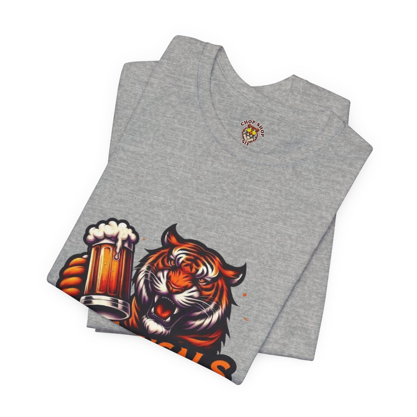 Bengals and Brews Tee Unisex Jersey Short Sleeve Tee