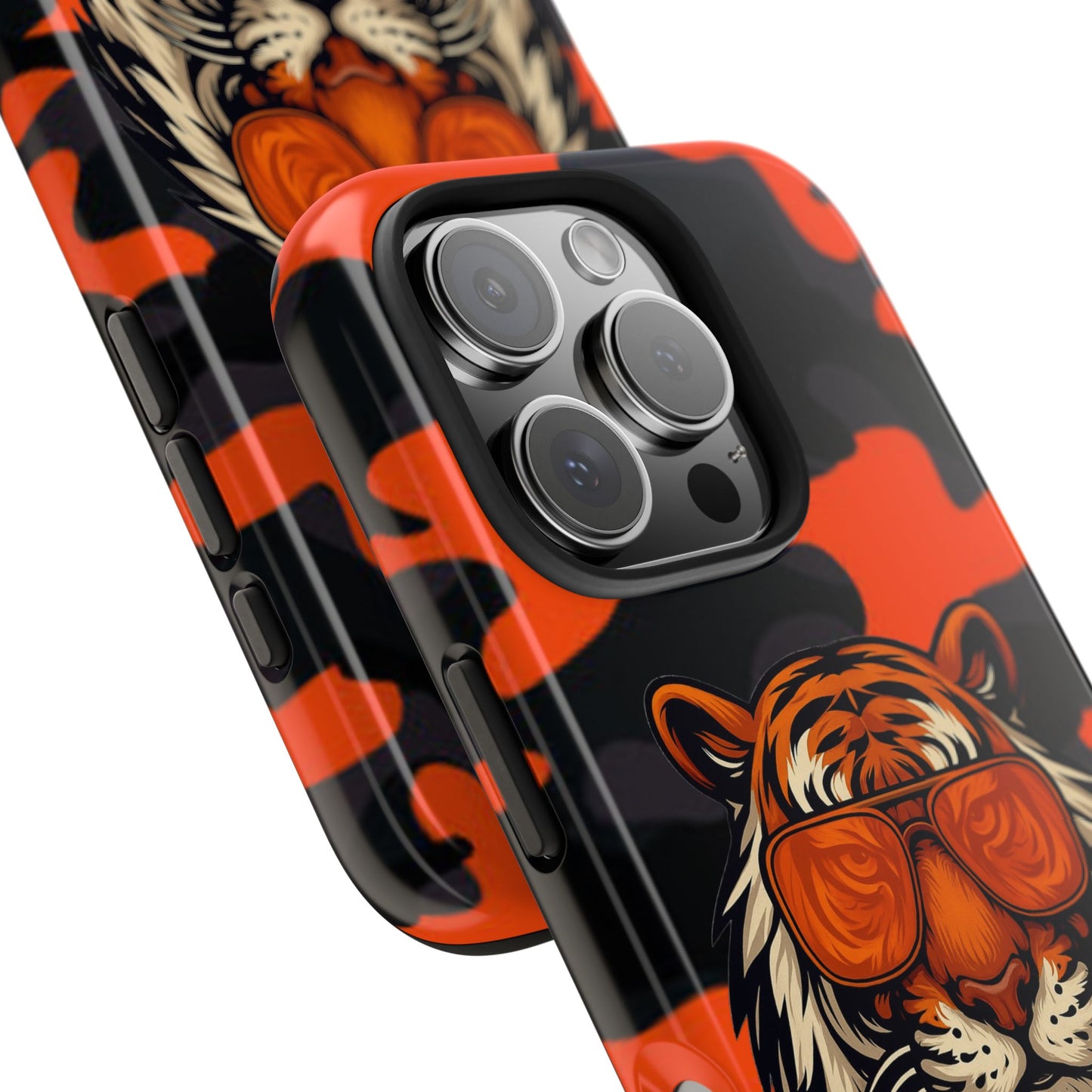 Seeing life through the orange tints Tiger Tough Phone Cases