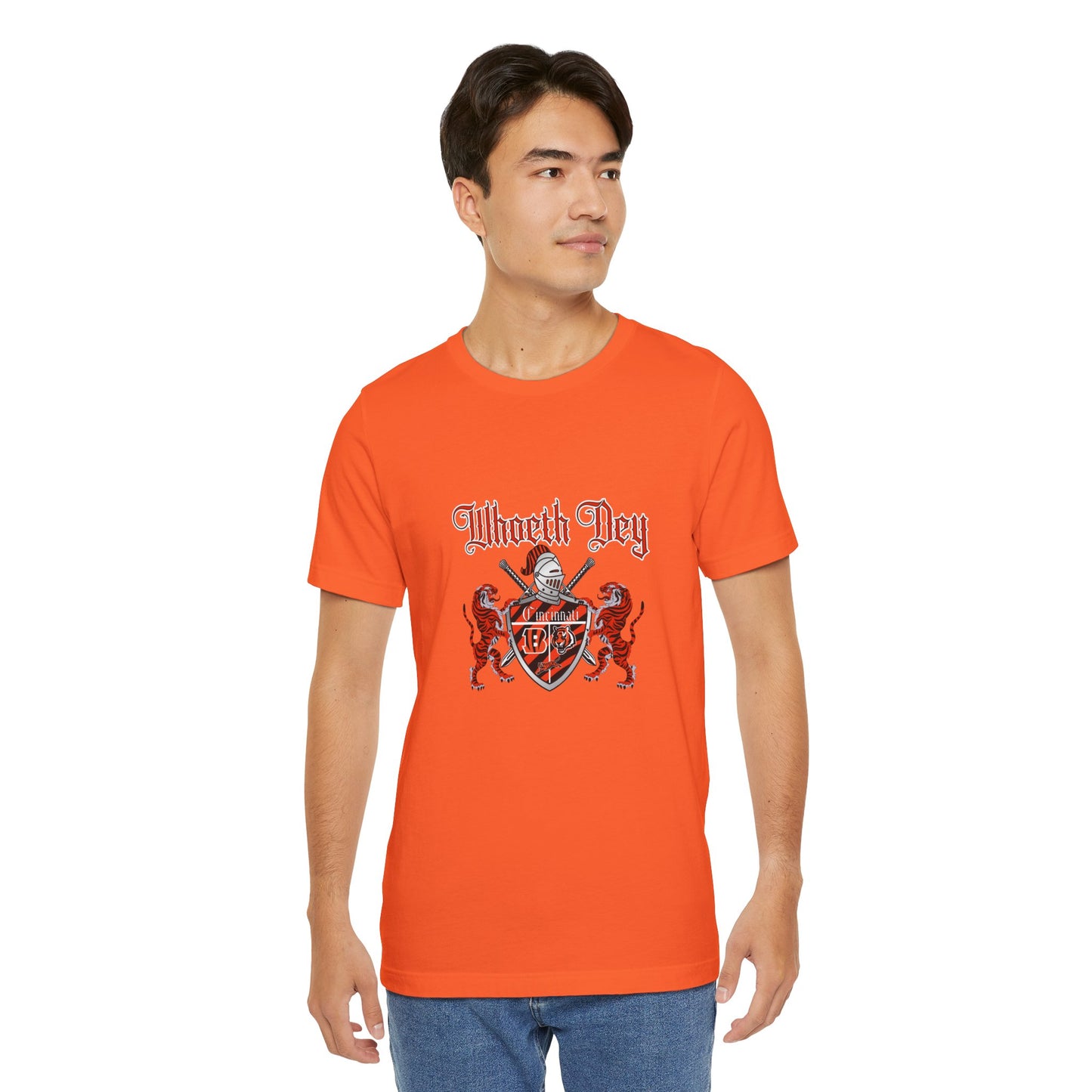 Bengals Crest Unisex Jersey Short Sleeve Tee