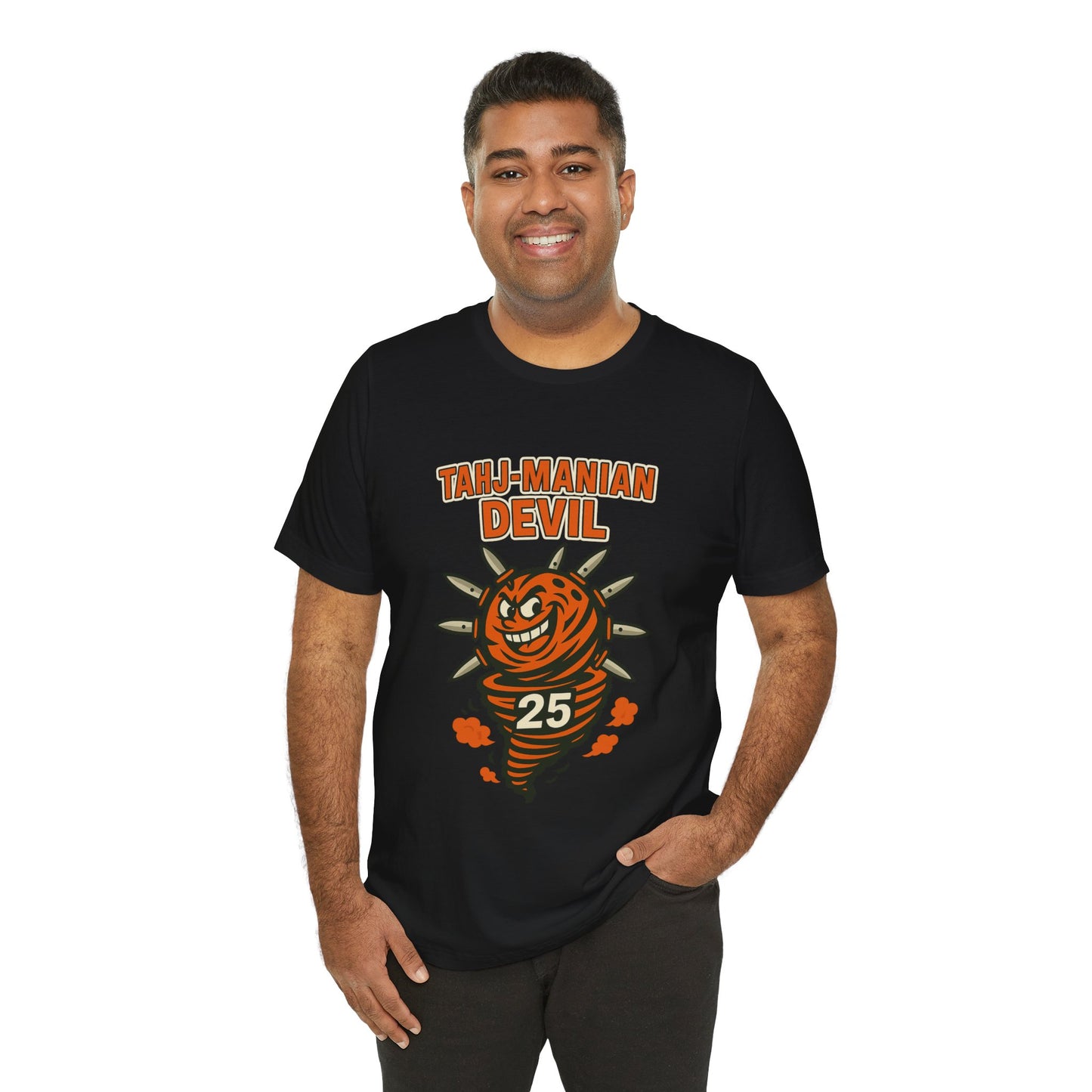 Tahj-Manian Devil Graphic Tee | Unisex Short Sleeve T-Shirt