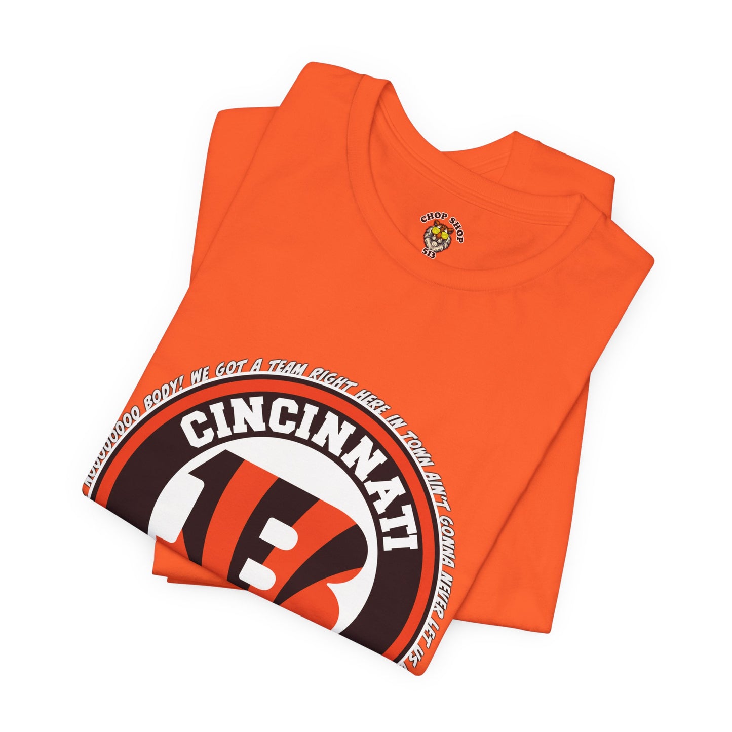 Tuddy Chant Logo Unisex Jersey Short Sleeve Tee