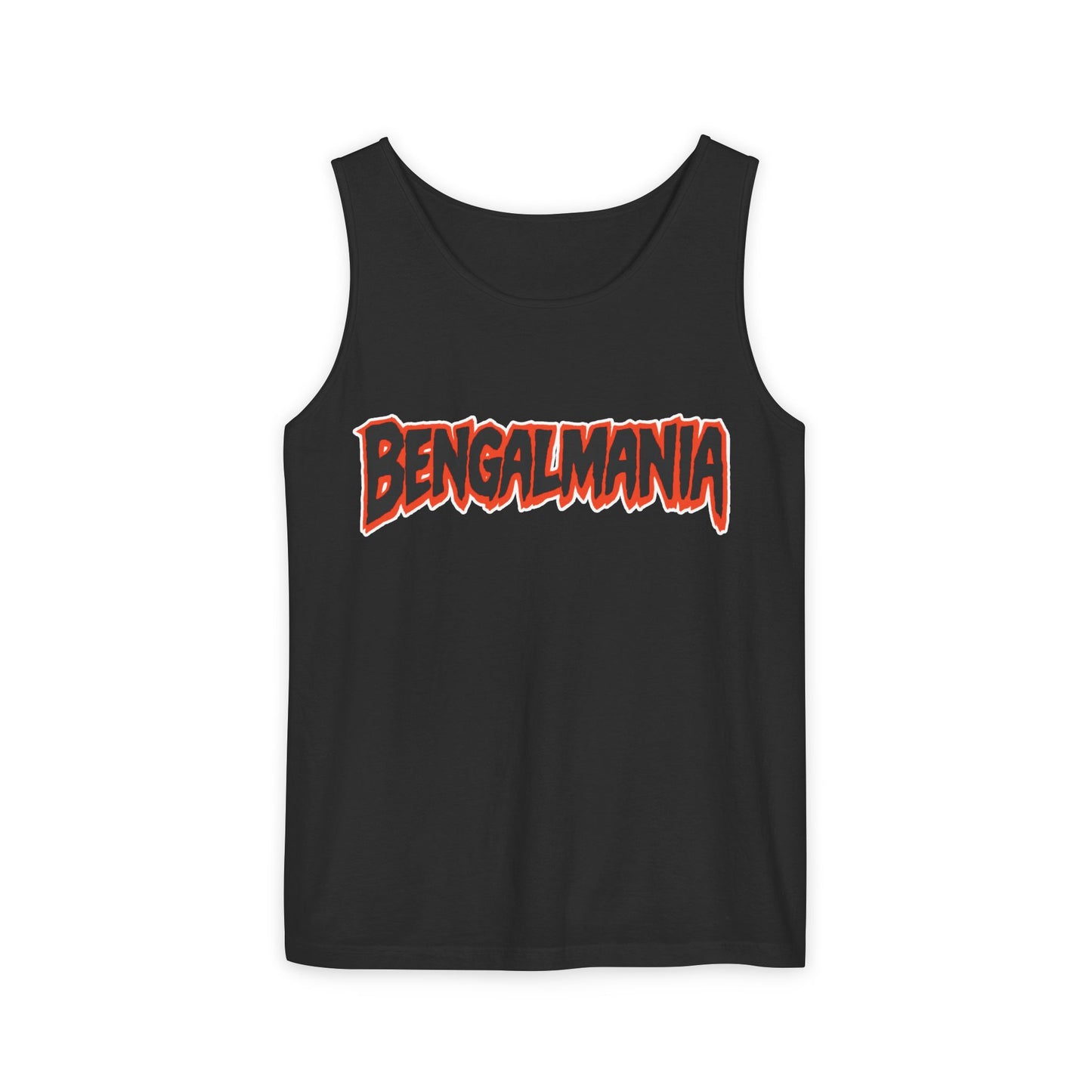 Bengalmania Unisex Garment-Dyed Tank Top | Summer Vibes, Casual Wear, Festival Ready, Athletic Gear, Homecoming