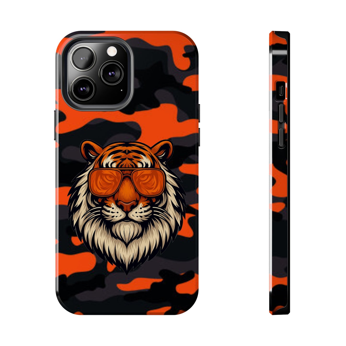 Seeing life through the orange tints Tiger Tough Phone Cases