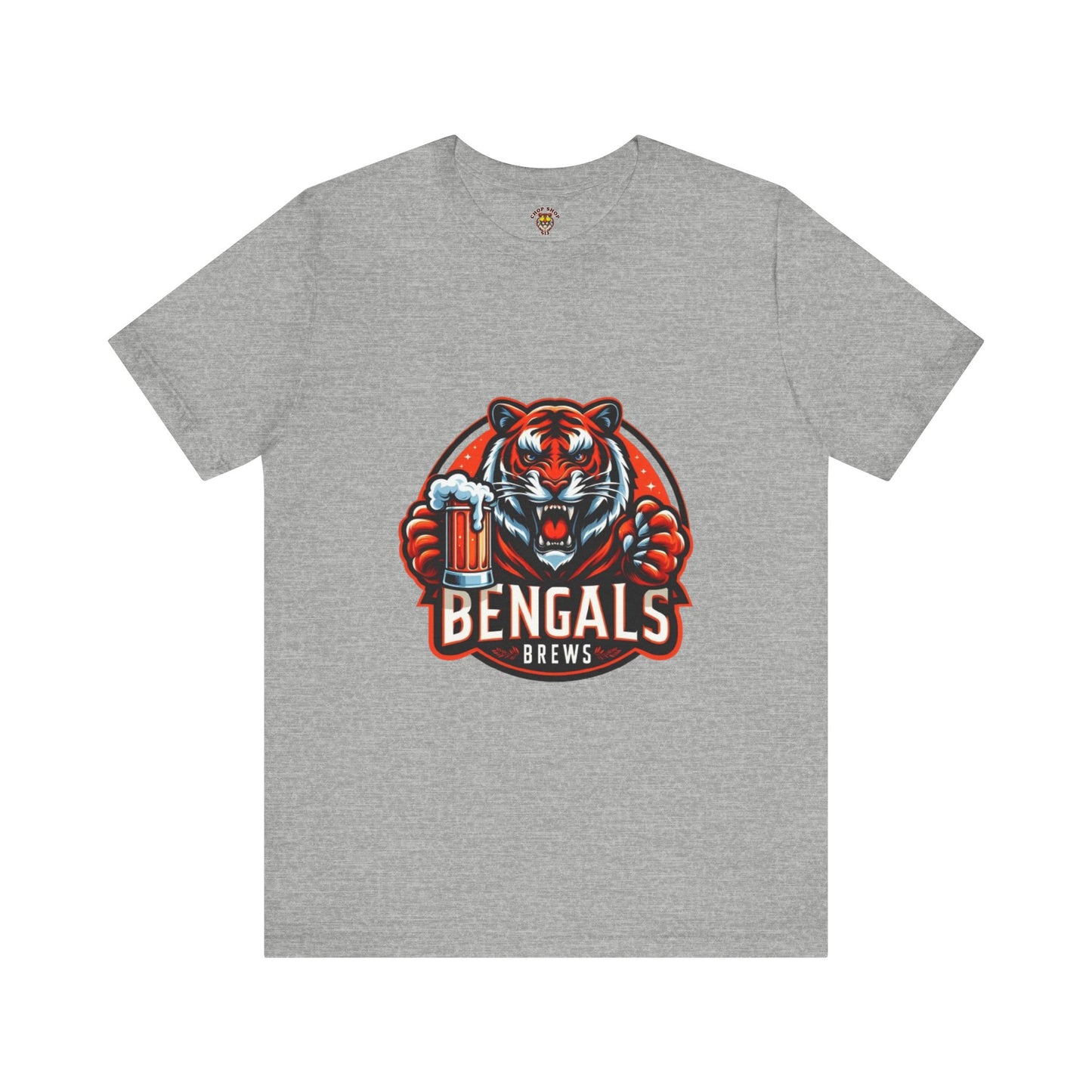 Bengals and Brews Tee Unisex Jersey Short Sleeve Tee