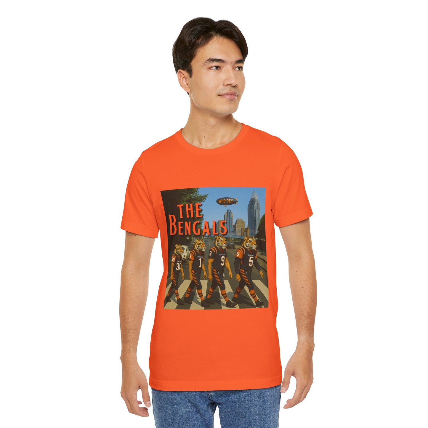 Vintage Bengals Fan Tee, Unisex Sports T-Shirt, Game Day Apparel, Bengals Merchandise, Casual Wear, Football Fan Gift