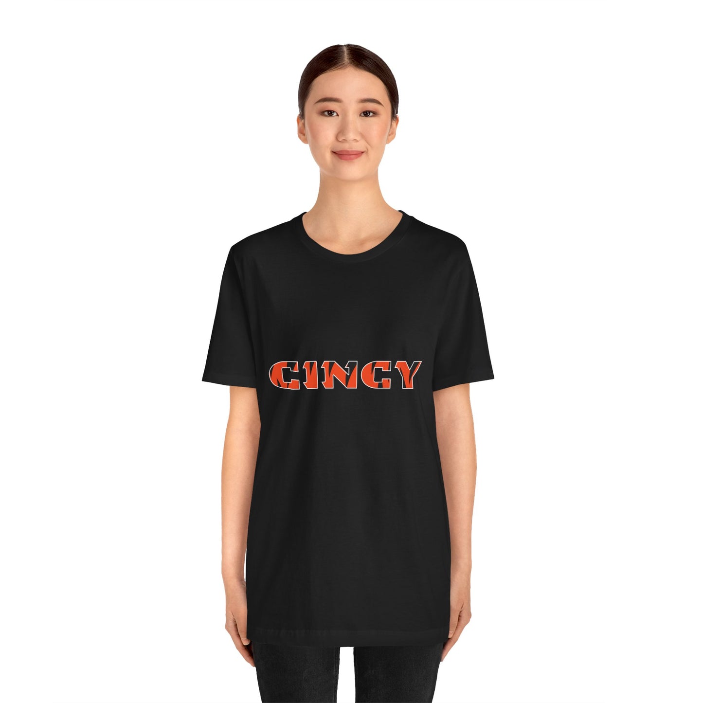 CINCY Unisex Jersey Short Sleeve Tee