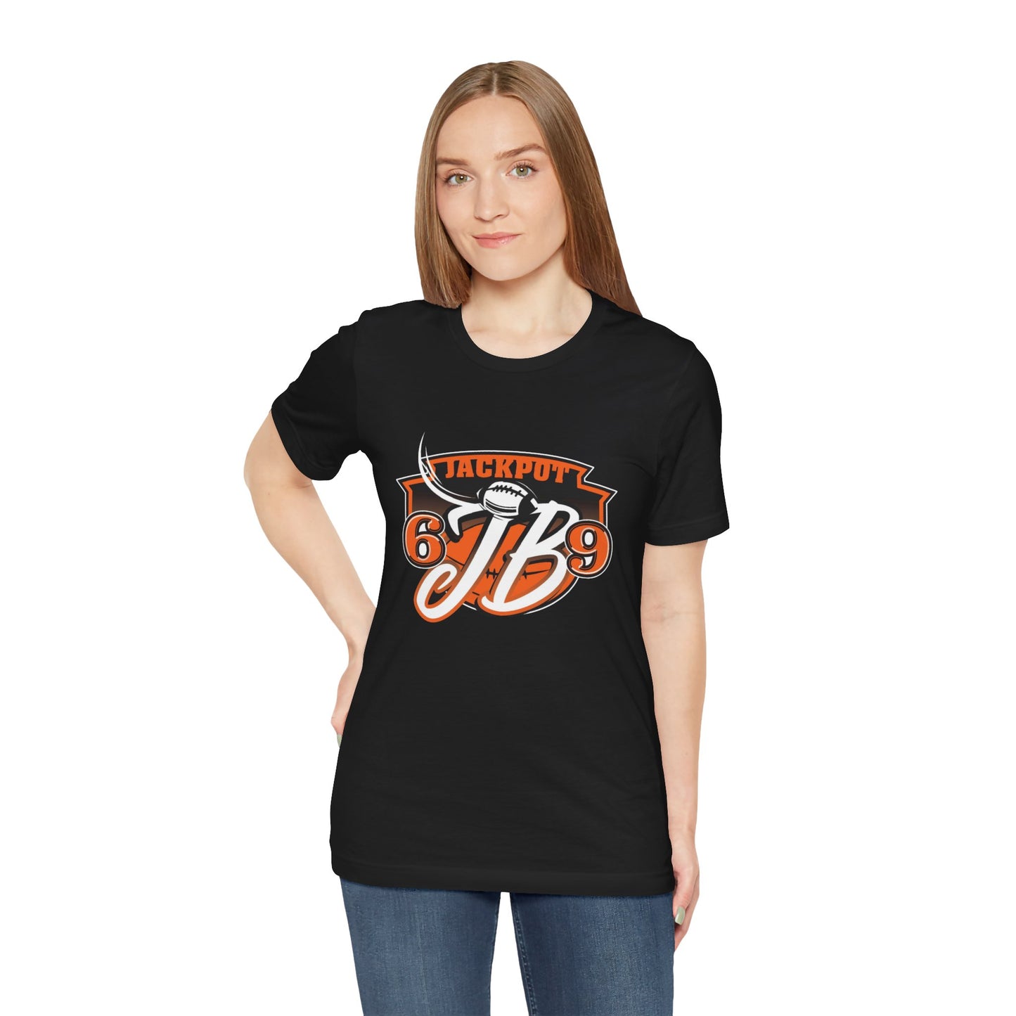 Jackpot JB 69 Unisex Jersey Tee | Casual Graphic T-Shirt, Everyday Wear, Gift for Sports Fans, Birthday Present, Fun Summer Top