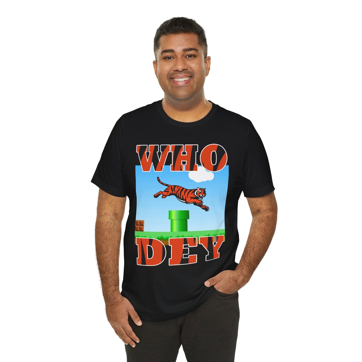 Leaping Tiger Unisex Jersey Short Sleeve Tee