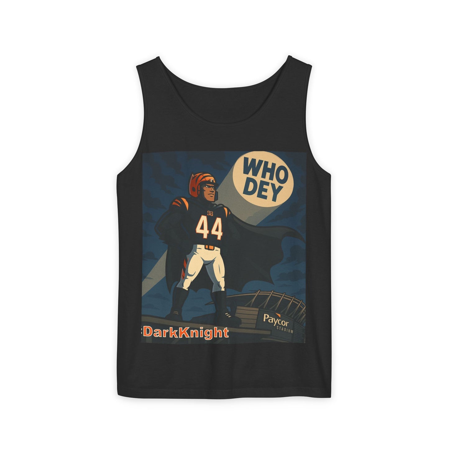Tank Top Bengals Demetrius Knight The Dark Knight Who Dey Fan Shirt