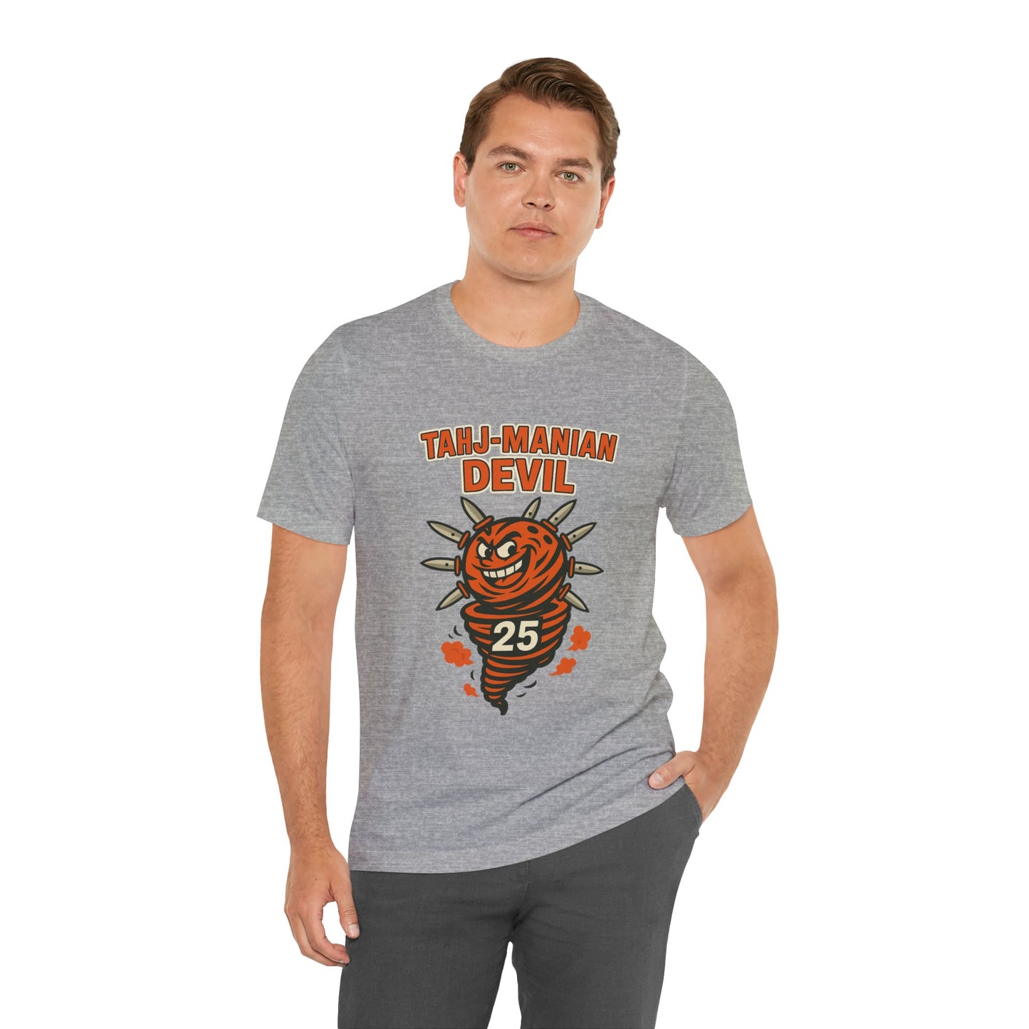 Tahj-Manian Devil Graphic Tee | Unisex Short Sleeve T-Shirt