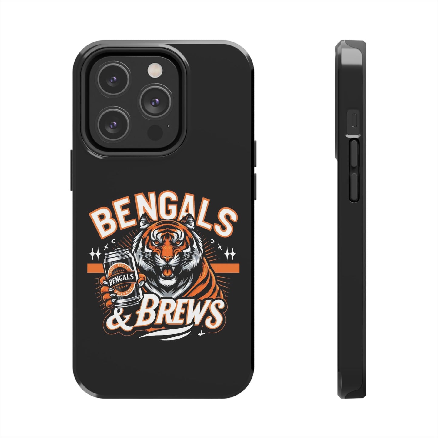 Bengals and Brews Tough Phone Cases