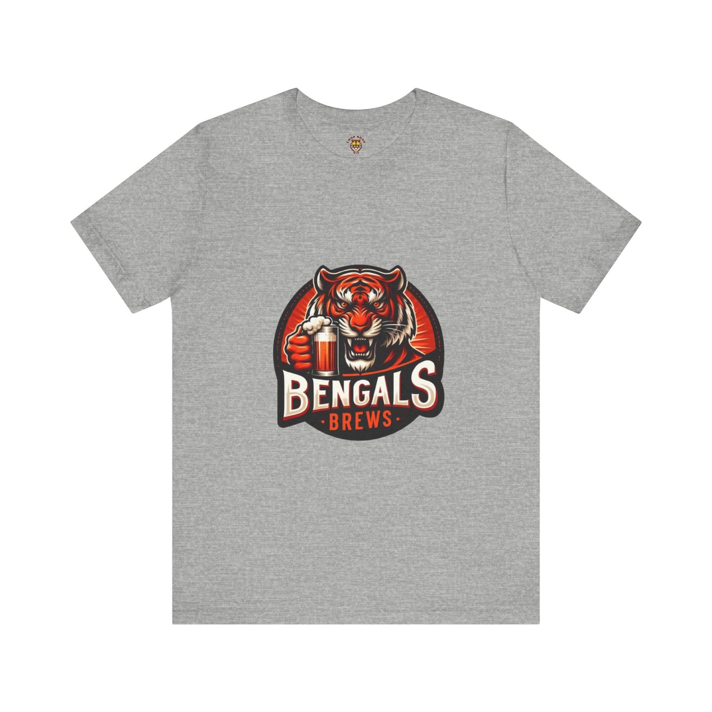 Bengals and Brews Tee Unisex Jersey Short Sleeve Tee