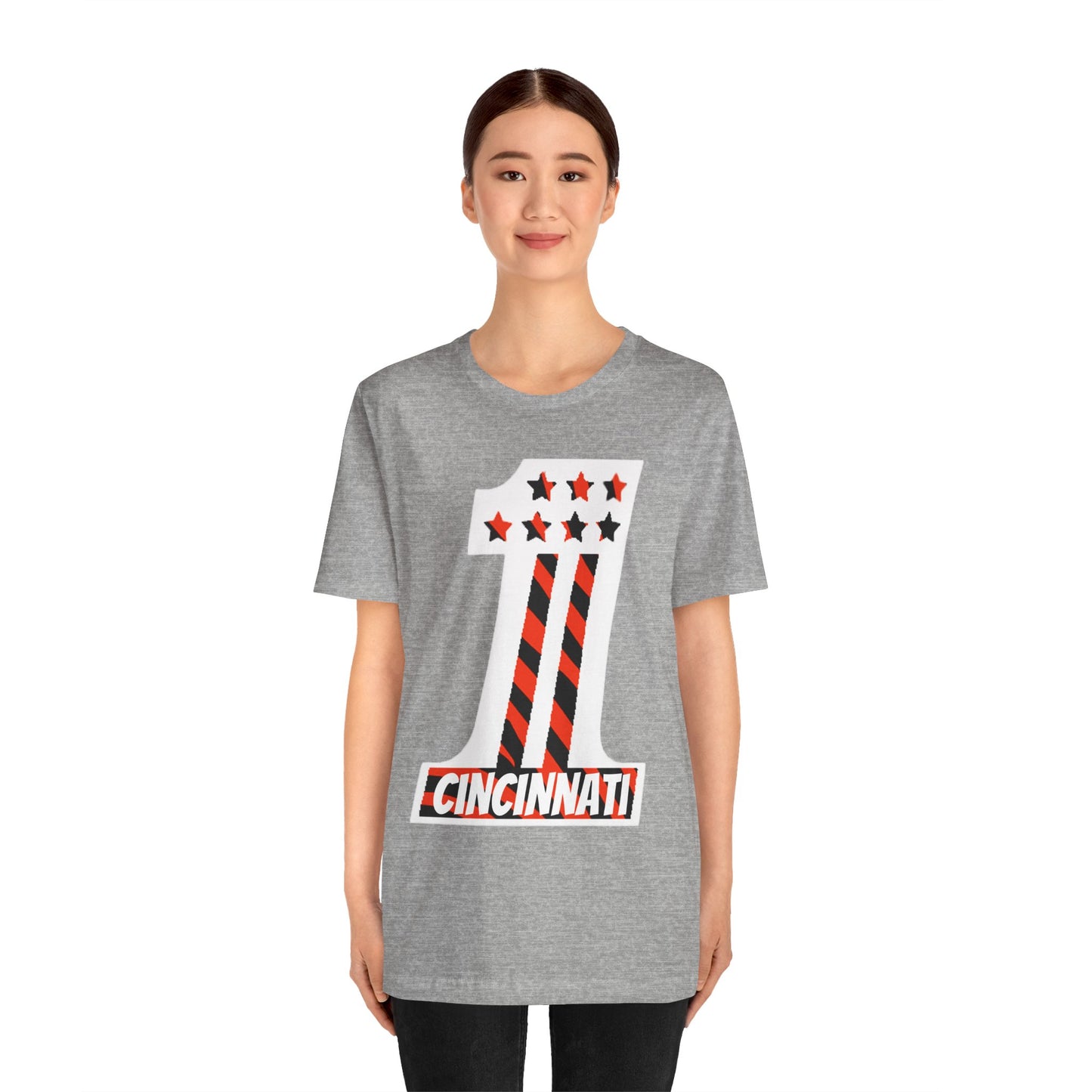 Cincinnati #1 Unisex Jersey Short Sleeve Tee