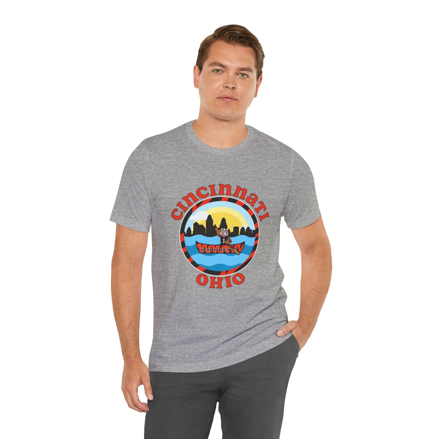 Welcome to Cincinnati Unisex Jersey Short Sleeve Tee