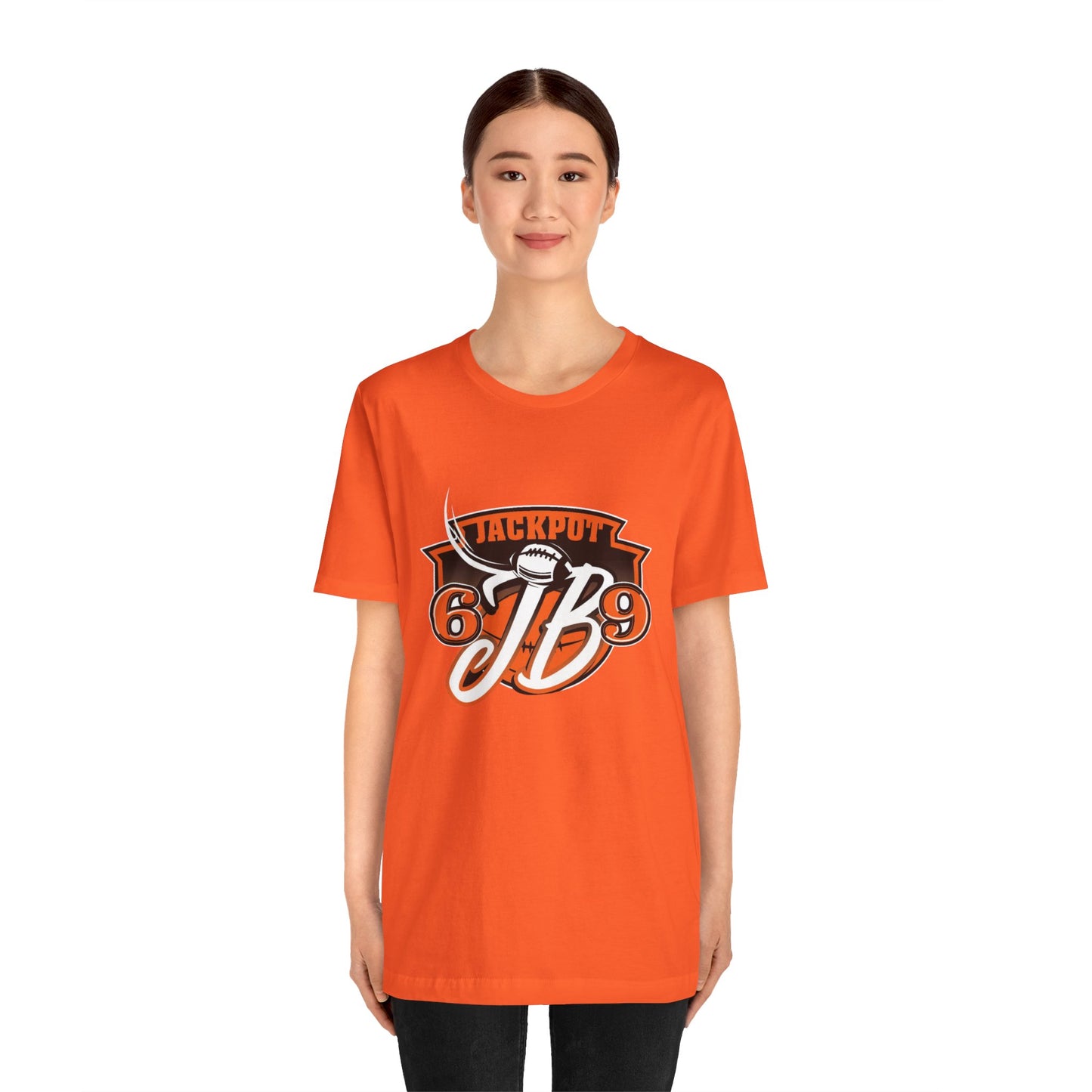 Jackpot JB 69 Unisex Jersey Tee | Casual Graphic T-Shirt, Everyday Wear, Gift for Sports Fans, Birthday Present, Fun Summer Top