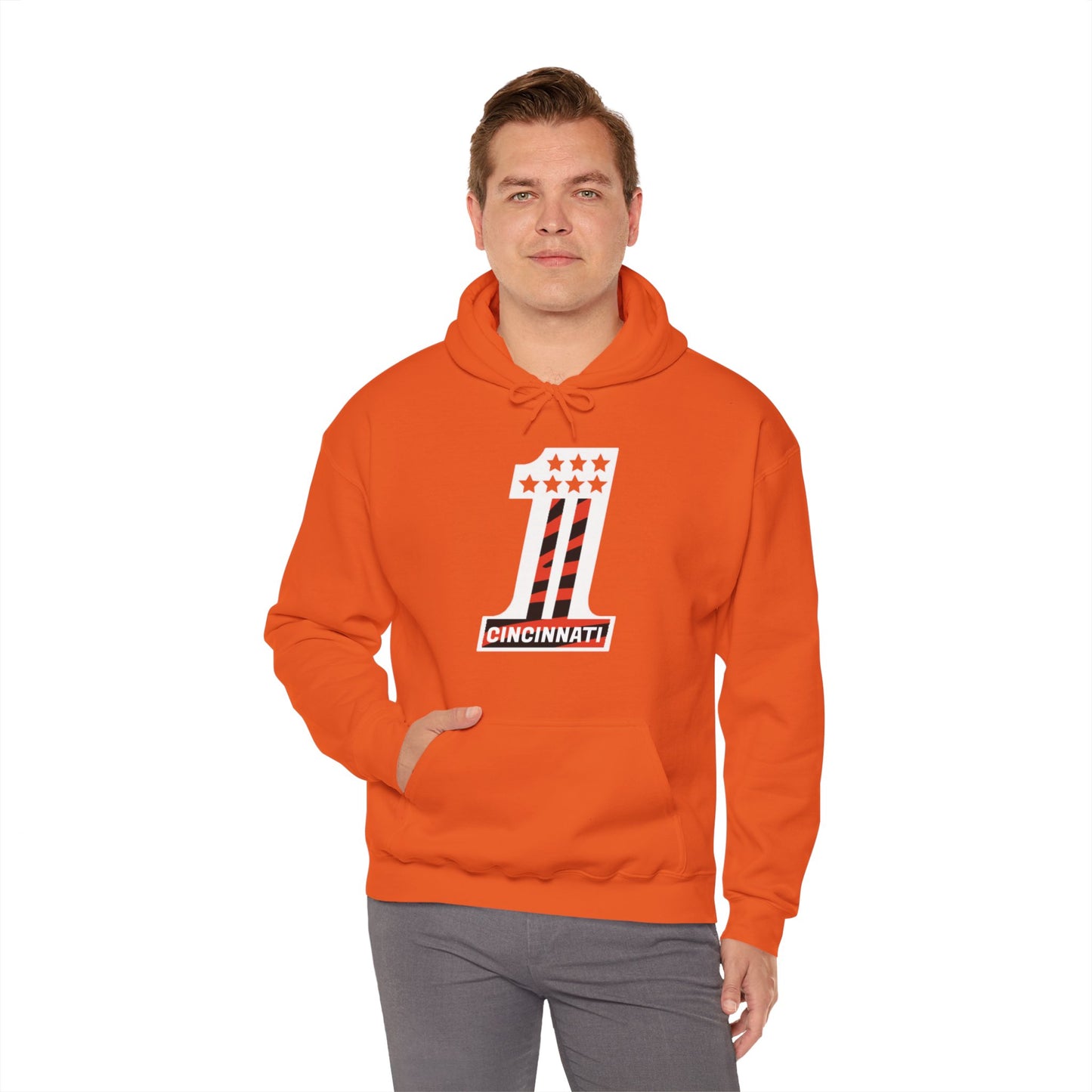 Cincinnati 1 Unisex Heavy Blend™ Hooded Sweatshirt