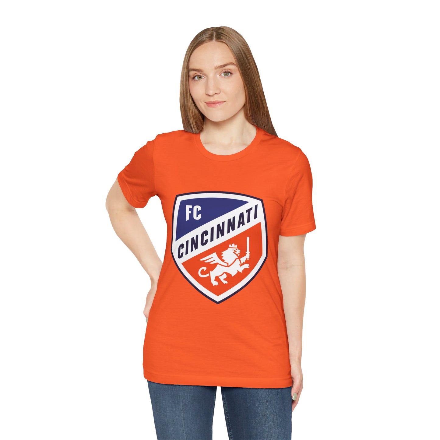 FC Cincinnati Unisex Jersey Tee - Bold Graphic Tee for Soccer Fans