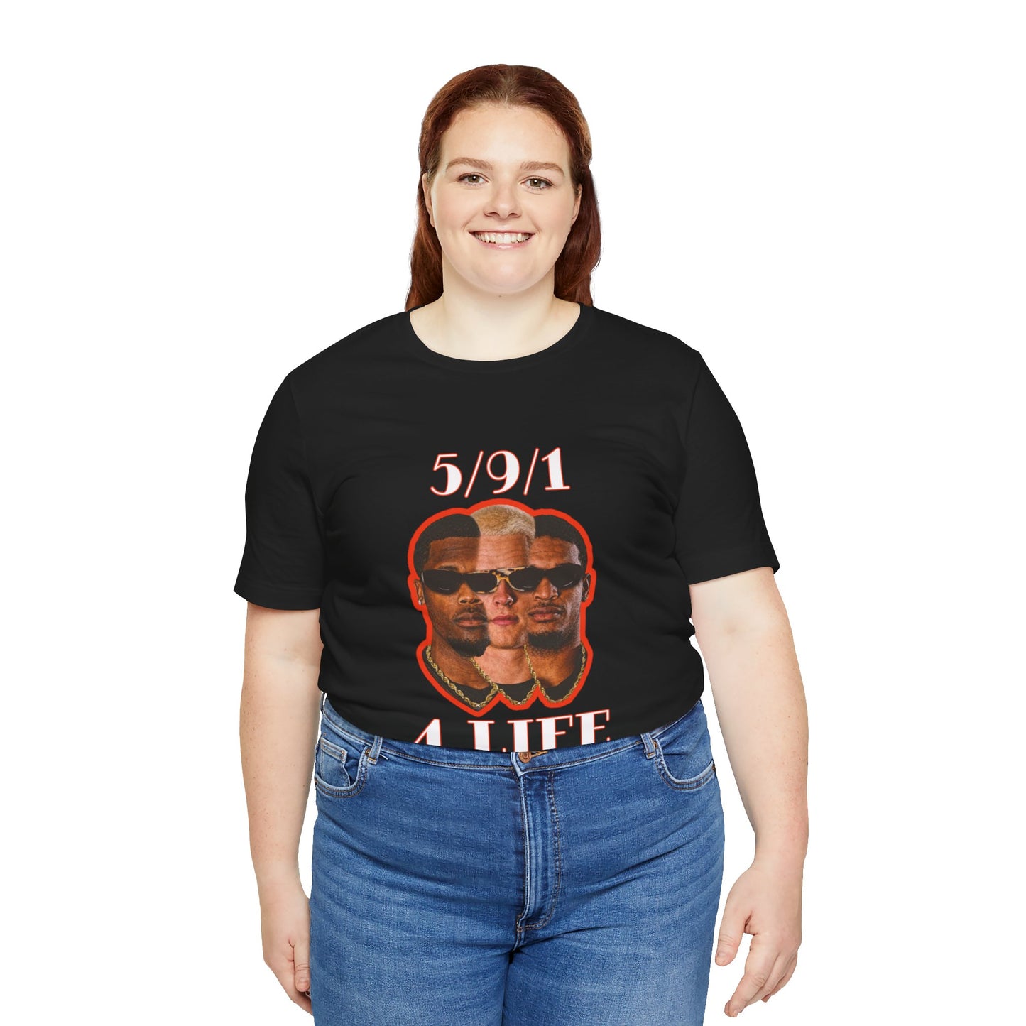 5/9/1 4 LIFE Unisex Jersey Short Sleeve Tee - Bold Graphic T-Shirt for Trendsetters