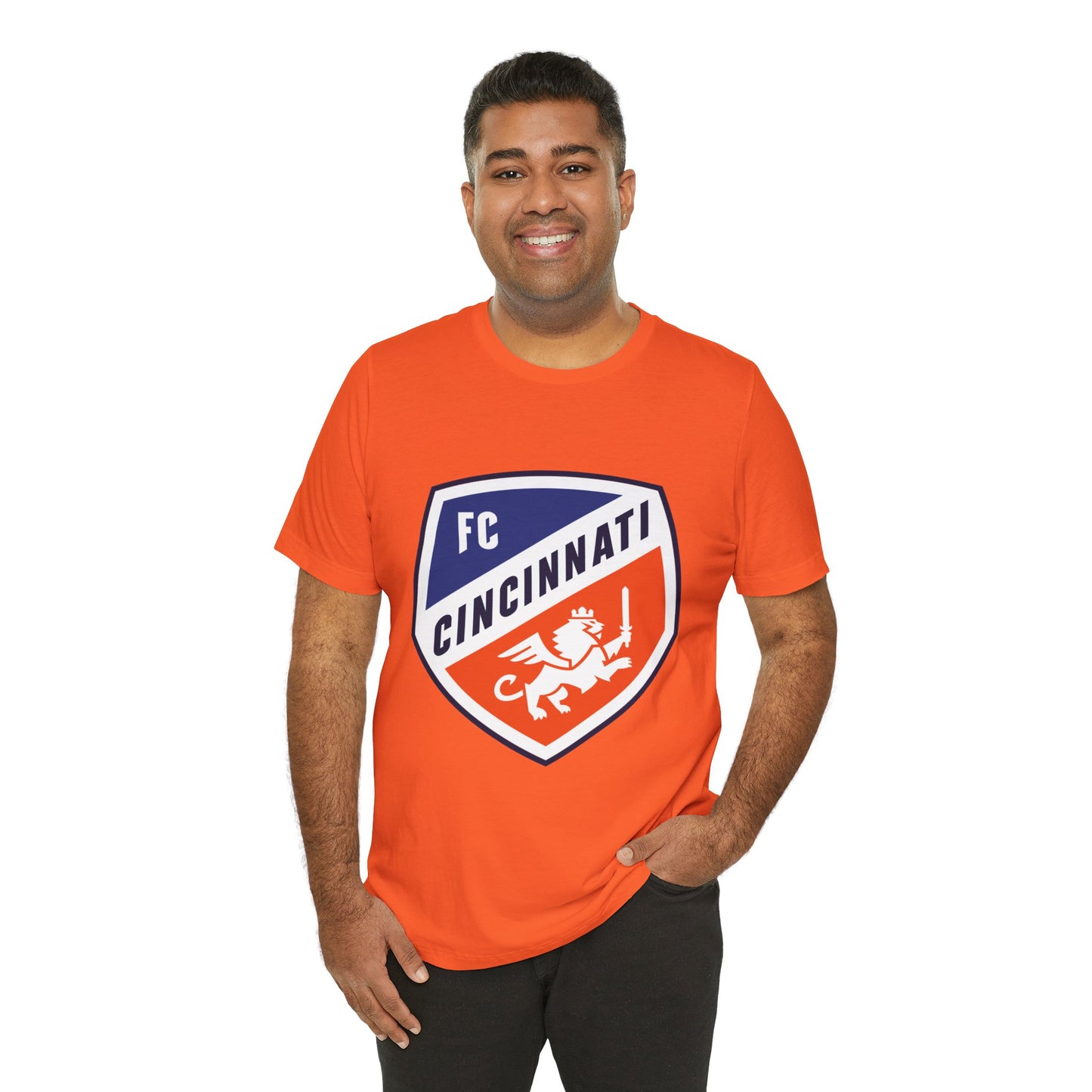 FC Cincinnati Unisex Jersey Tee - Bold Graphic Tee for Soccer Fans