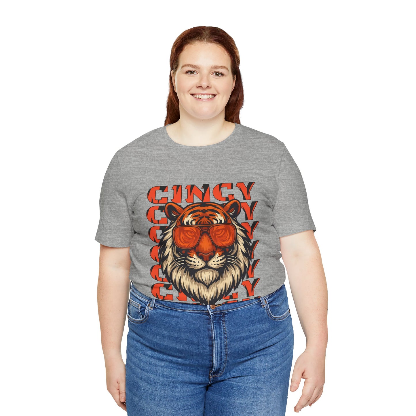 Cincy Tiger Unisex Jersey Short Sleeve Tee