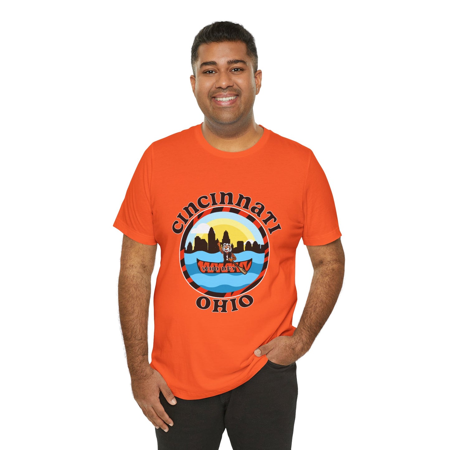 Welcome to Cincinnati Unisex Jersey Short Sleeve Tee