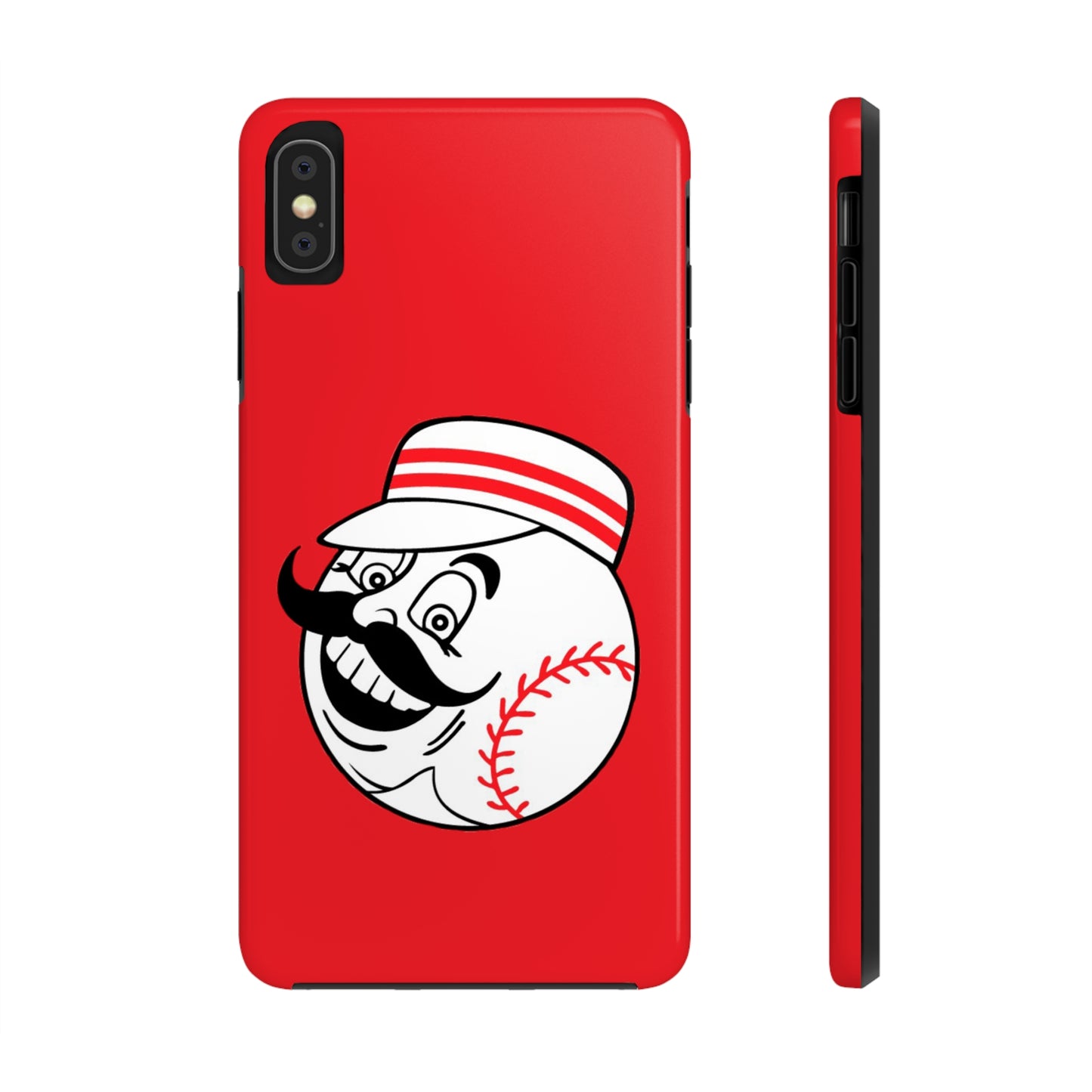 BaseBall Head Tough Phone Cases