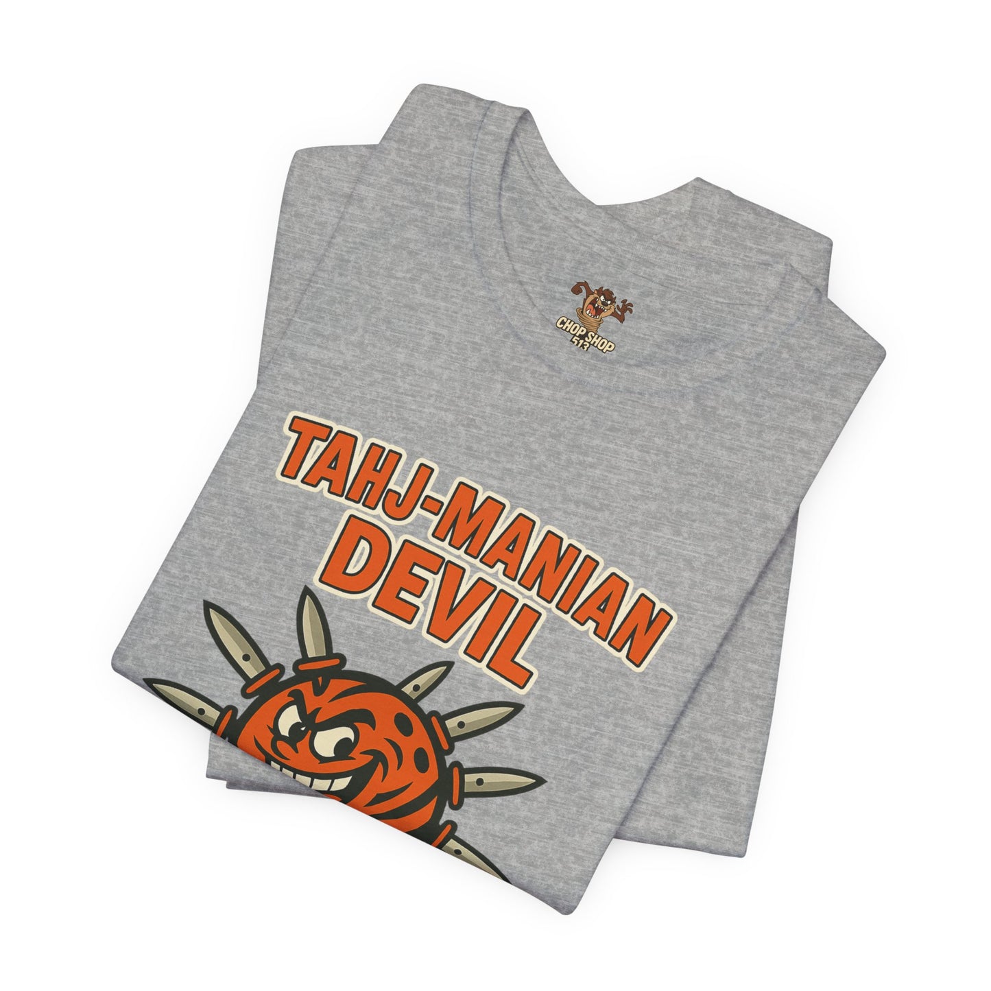 Tahj-Manian Devil Graphic Tee | Unisex Short Sleeve T-Shirt
