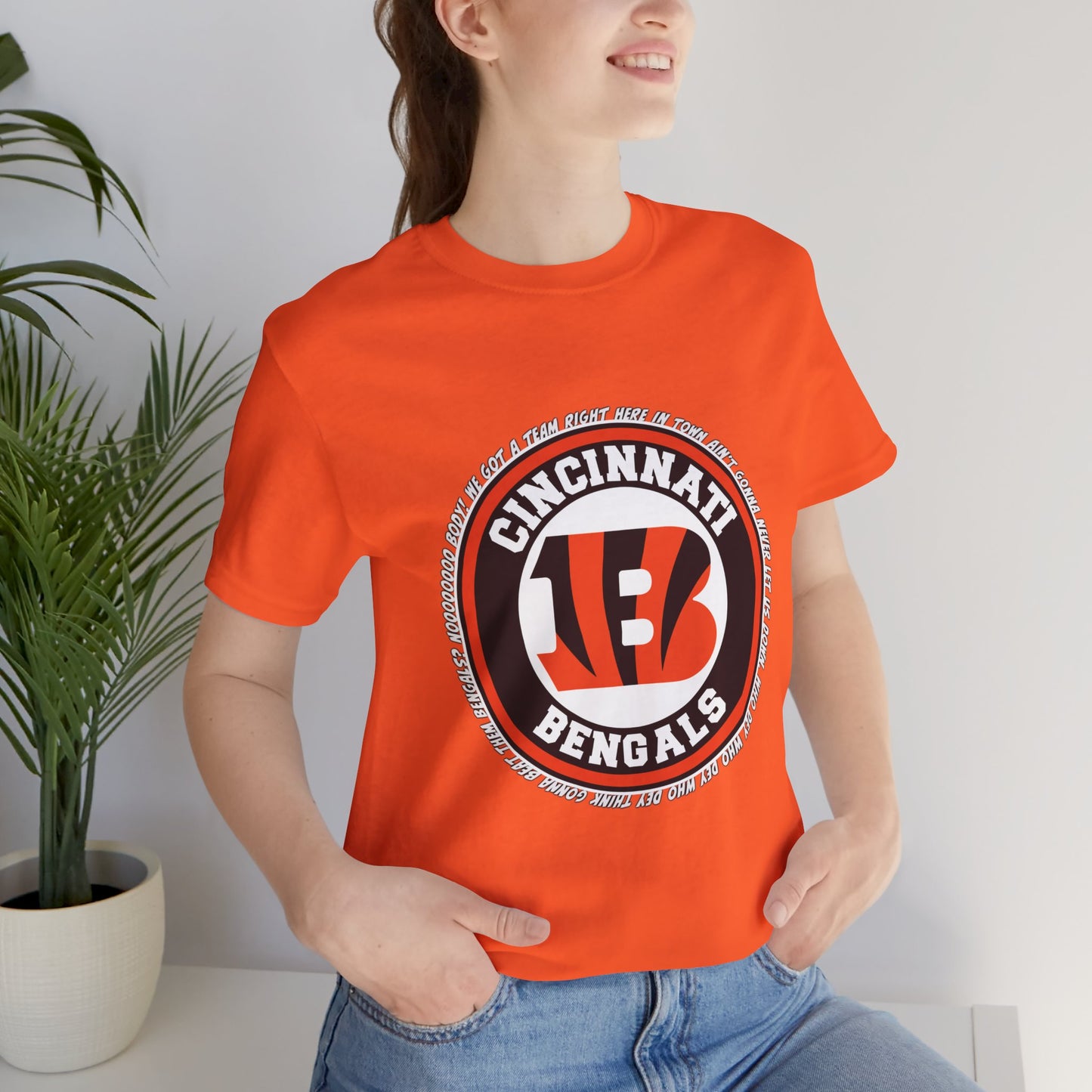 Tuddy Chant Logo Unisex Jersey Short Sleeve Tee
