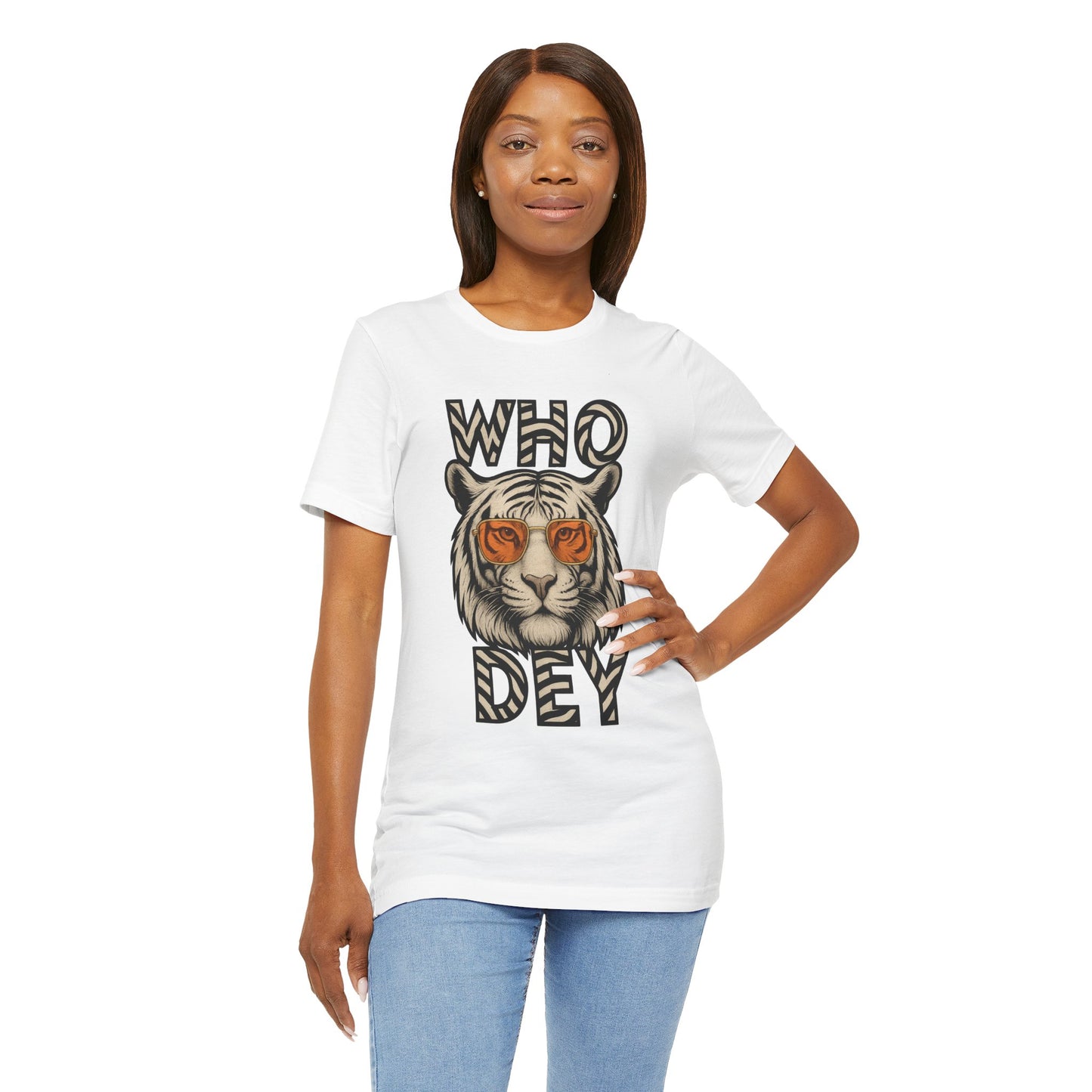 Who Dey Unisex Jersey Shirt, Casual Tee, Sports Fan Apparel