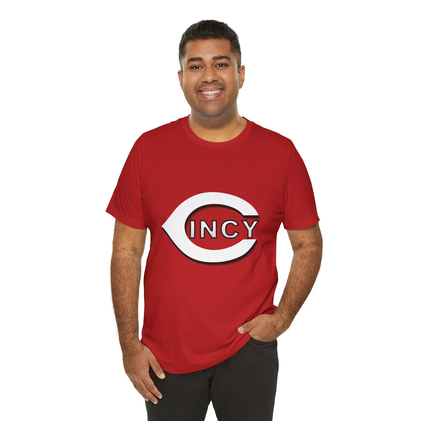 CINCY (Reds) Unisex Jersey Short Sleeve Tee