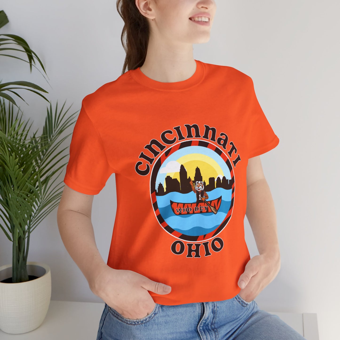 Welcome to Cincinnati Unisex Jersey Short Sleeve Tee
