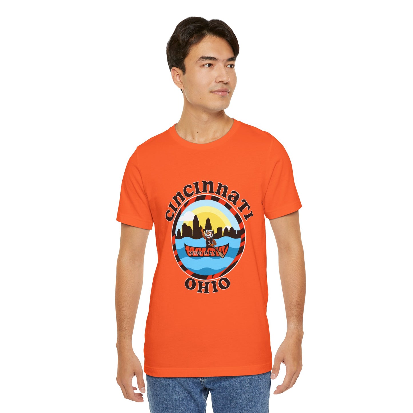 Welcome to Cincinnati Unisex Jersey Short Sleeve Tee