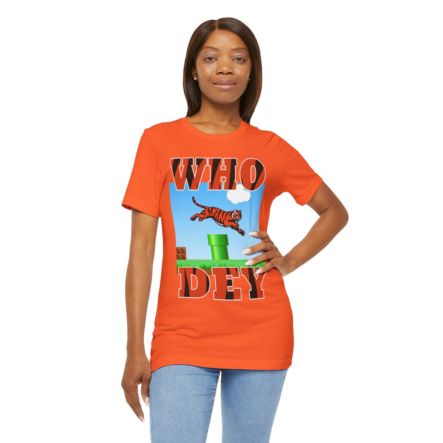 Leaping Tiger Unisex Jersey Short Sleeve Tee
