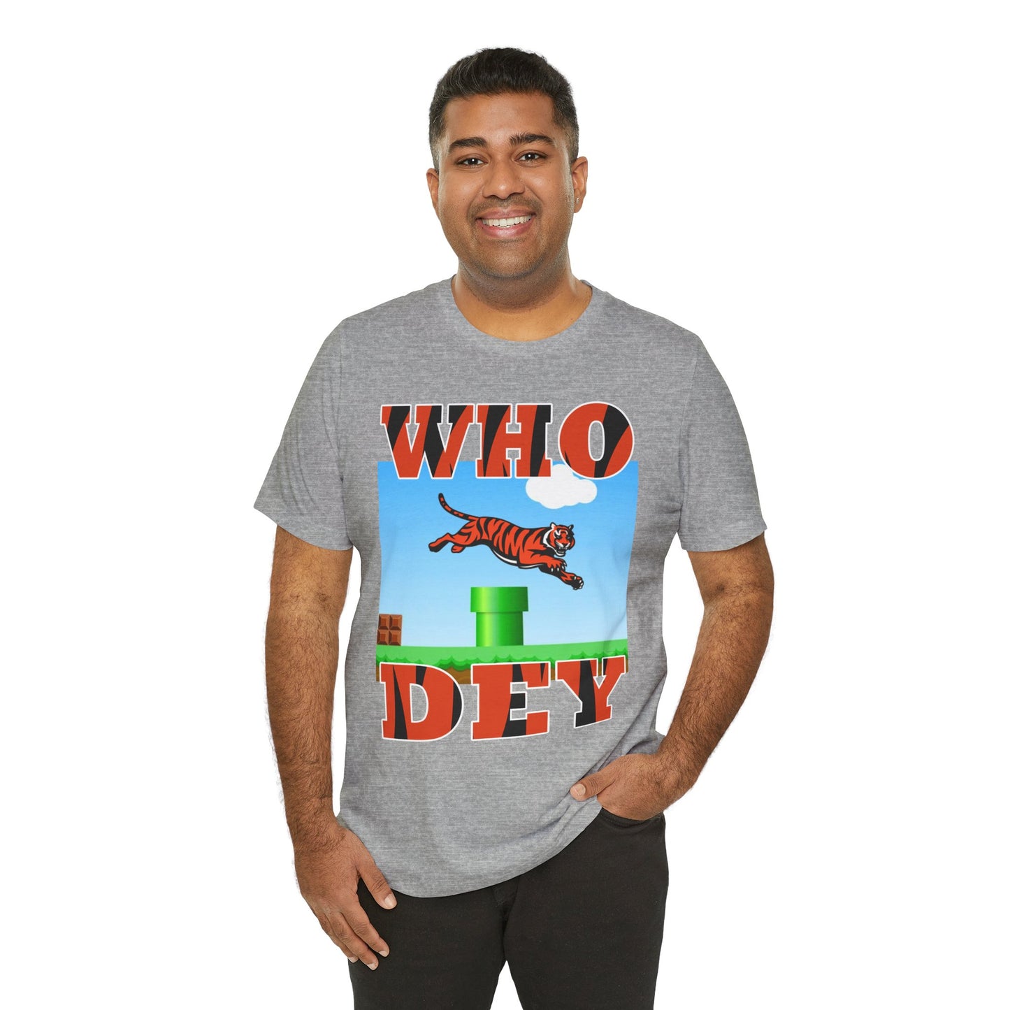 Leaping Tiger Unisex Jersey Short Sleeve Tee