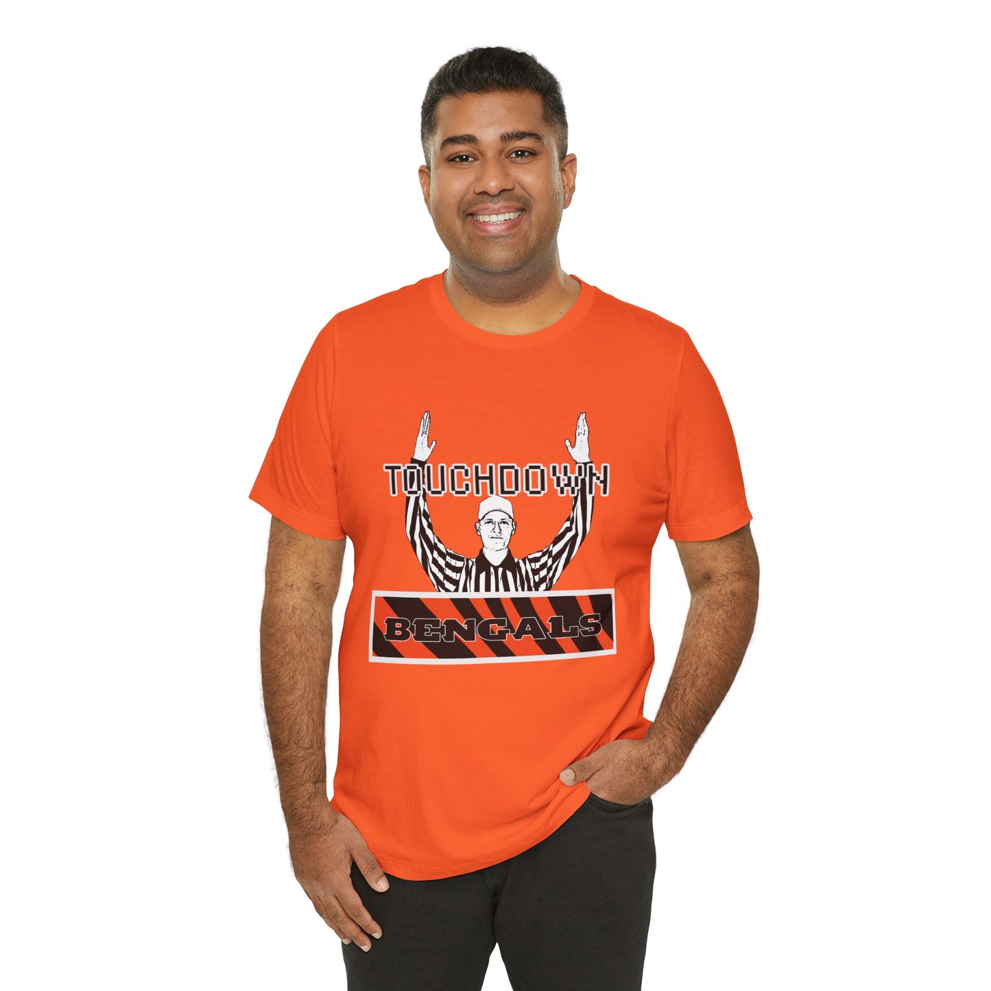 TouchDown Bengals Unisex Jersey Short Sleeve Tee
